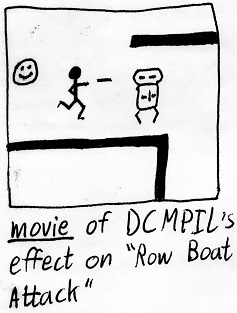 movie of DCMPIL's effect on 'Row Boat Attack'