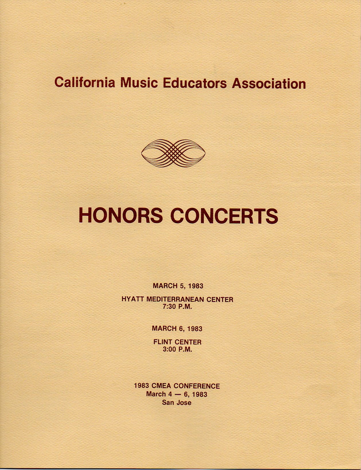 Program cover