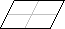 non-rectangular, non-rhombic parallelogram